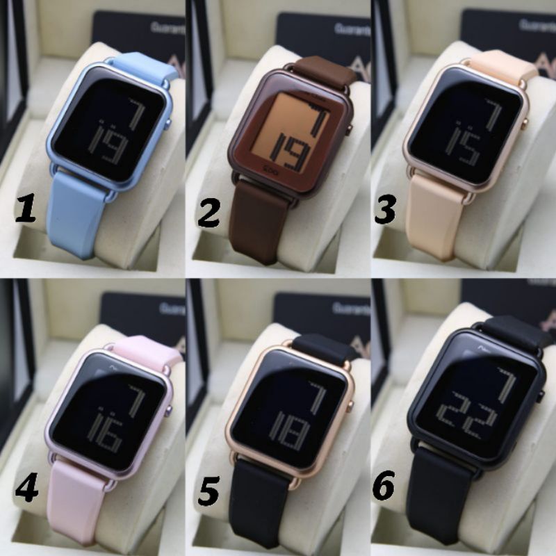 Alexandre Christie Wanita AC 9341 AC9341 9332 Rubber Strap