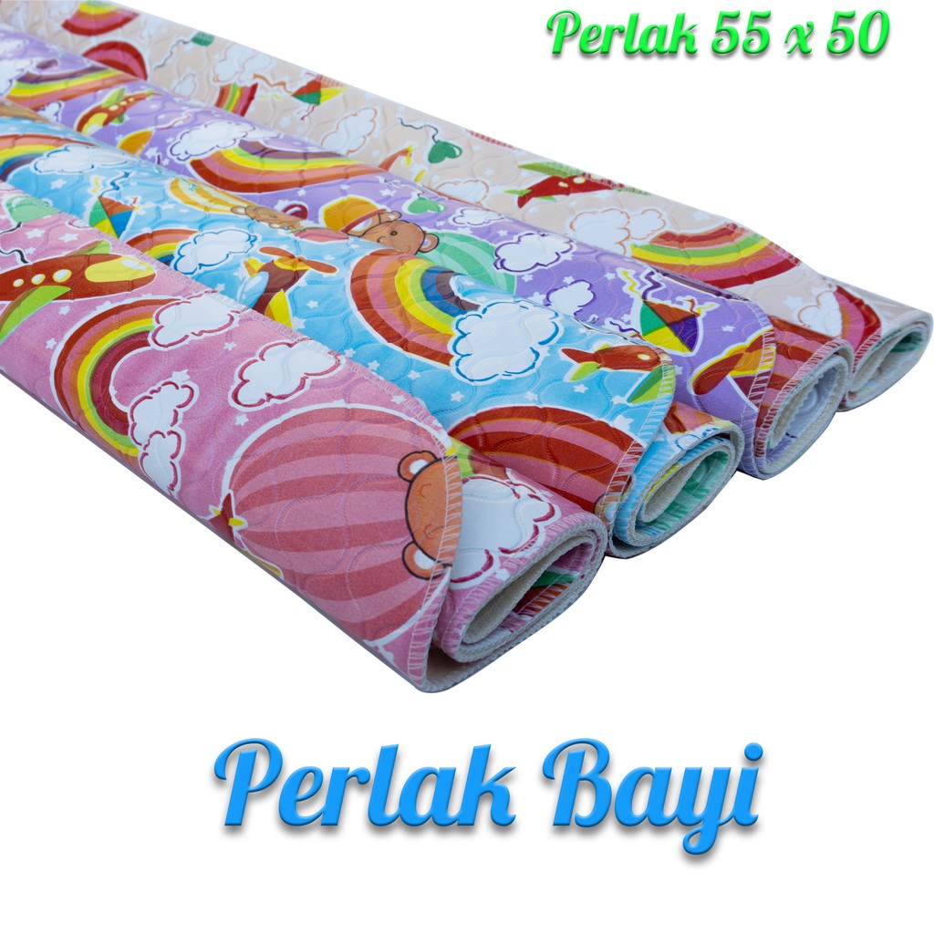 Perlak Bayi / Alas Ompol 55x50 Waterproff travelling