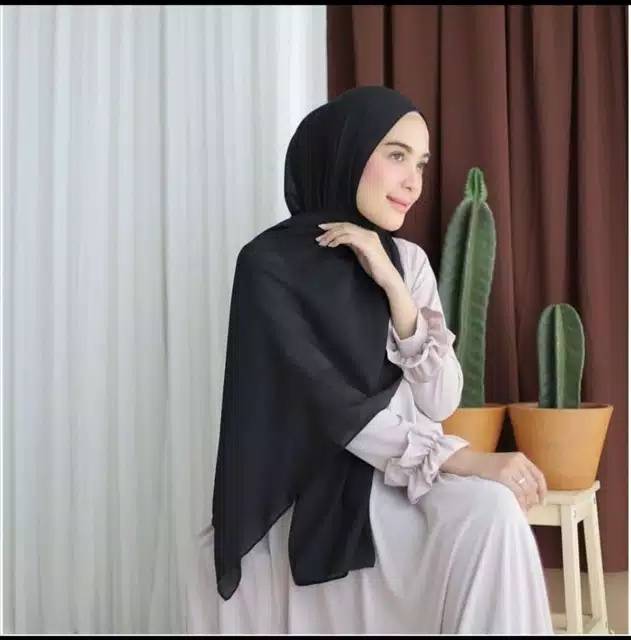 Pashmina tisha tahlia hijab sabyan tali diamond italiano instan