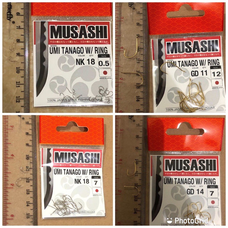 Kail Pancing Kecil Series Umitanago Musashi Made in Japan