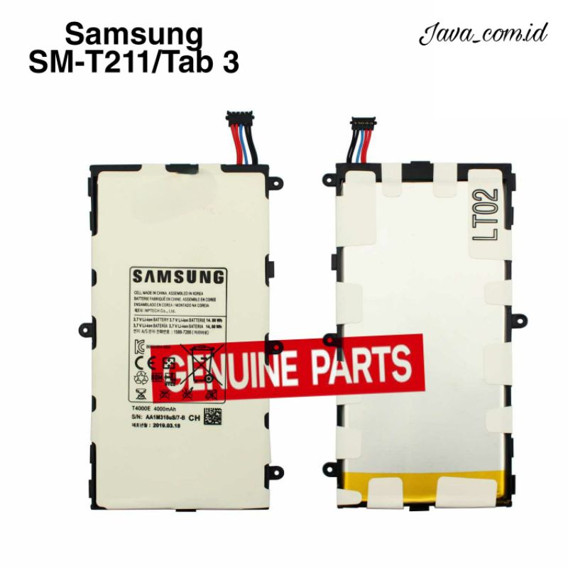 BATERAI TAB SAMSUNG SM-T211/TAB 3