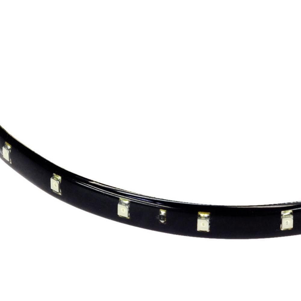Wonder 8pcs Strip Lampu LED Mobil Ungu High Quality Kendaraan Motor Flexible Waterproof