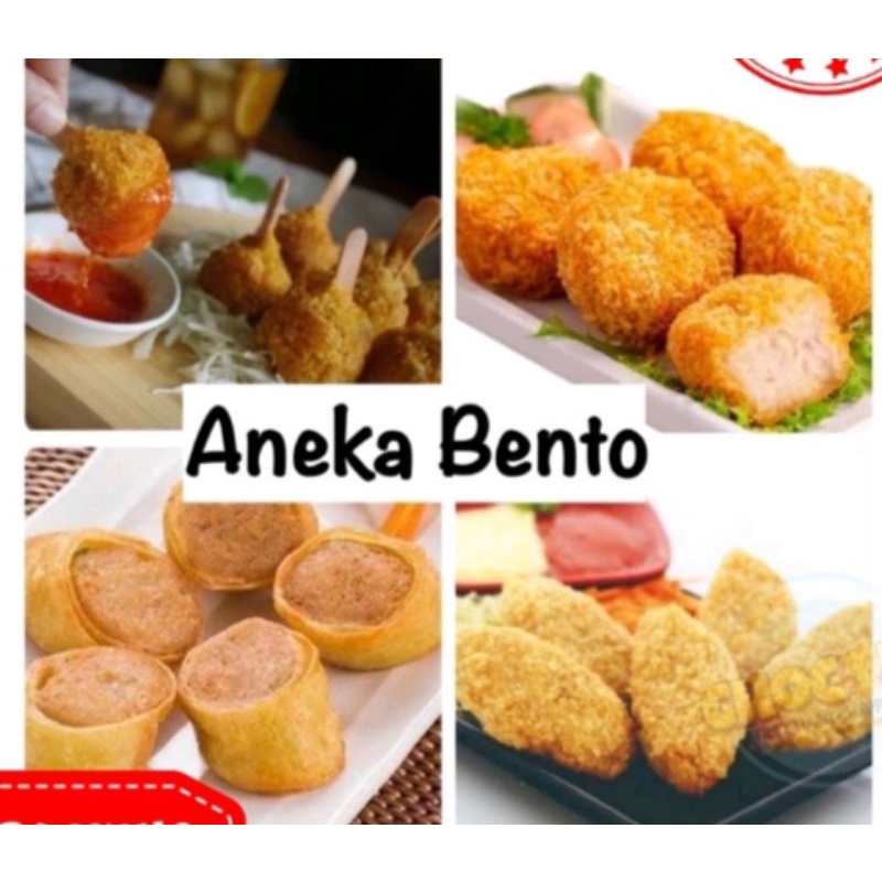 

BENTO Spicy CHICK/ KAKI NAGA / SHRIMPROLL