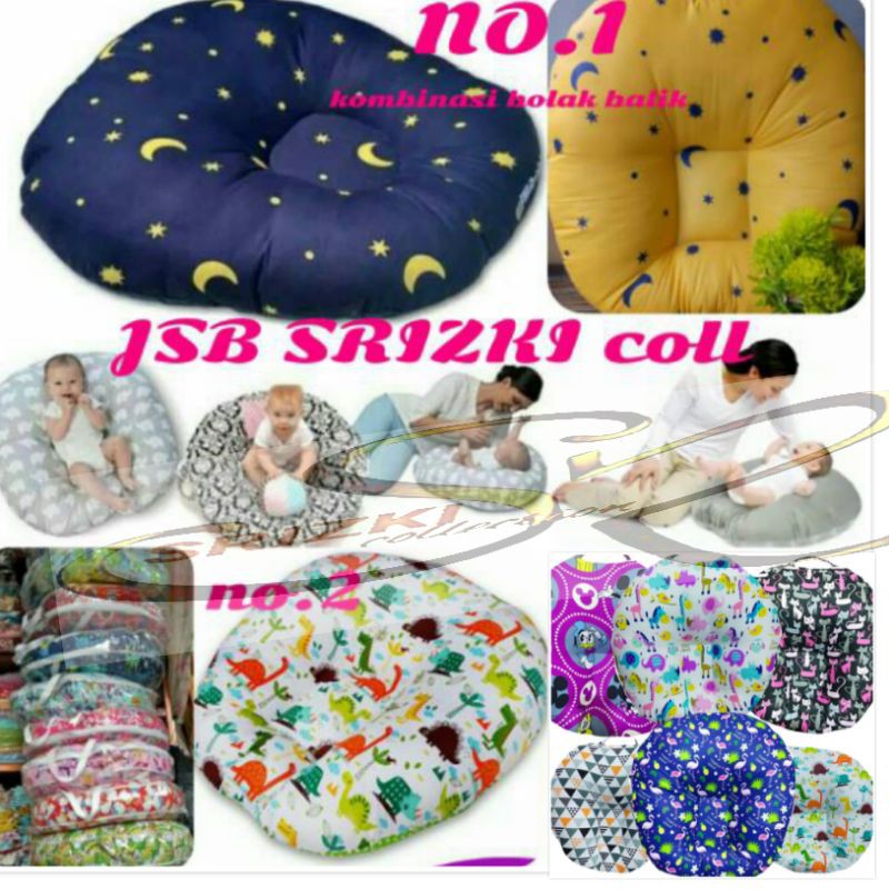 Sofa bayi bantal menyusui JUMBO bantal duduk PREMIUM QUALITY  bonus tas mika