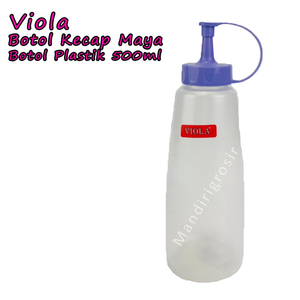 Botol Kecap Maya *Viola * Botol Plastik * 500ml