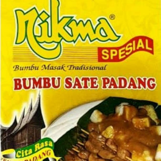 

Bumbu SATE PADANG Nikma 1000gram kemasan @50gram