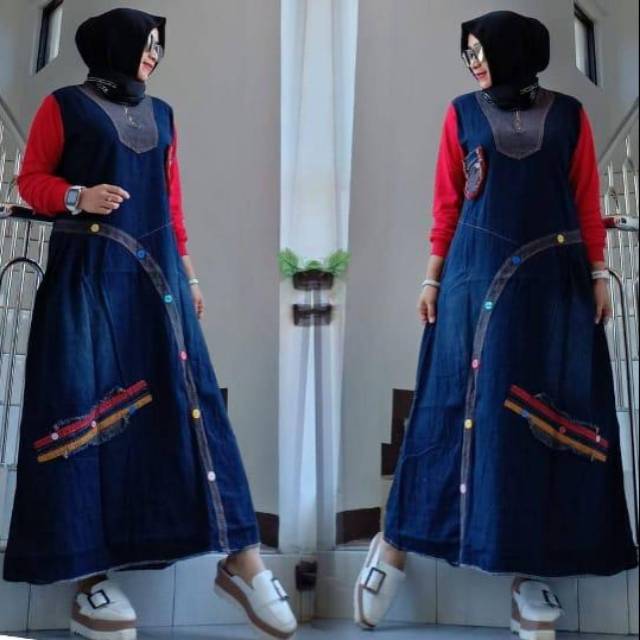 Fashion gamis jeans VR