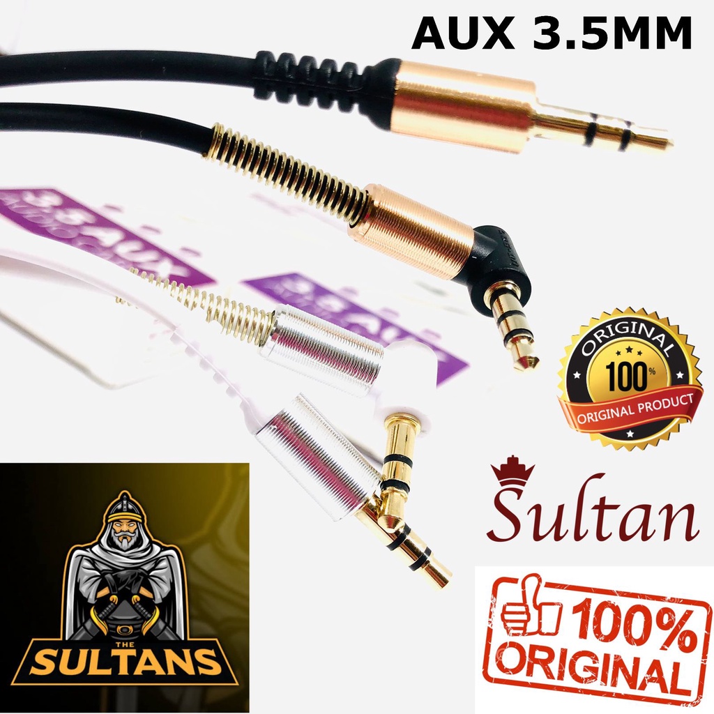 KABEL AUX LOG ON 3.5 LO-AX3/UNION 1M MALE TO MALE KABEL MODEL L GAMING