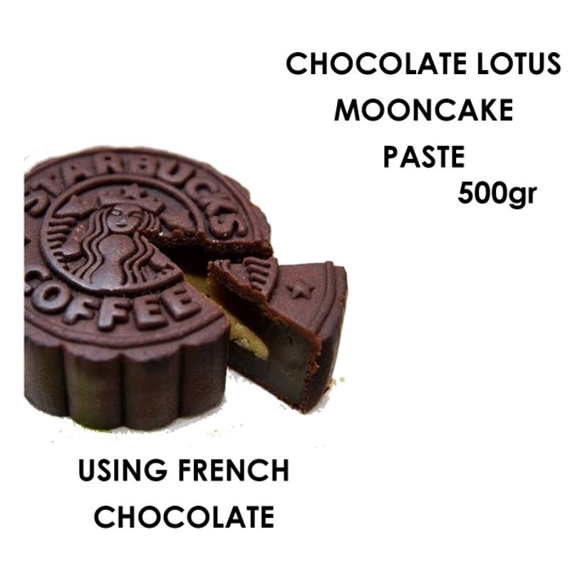 

500gr Chocolate Lotus Mooncake Low sugar (isian mooncake)