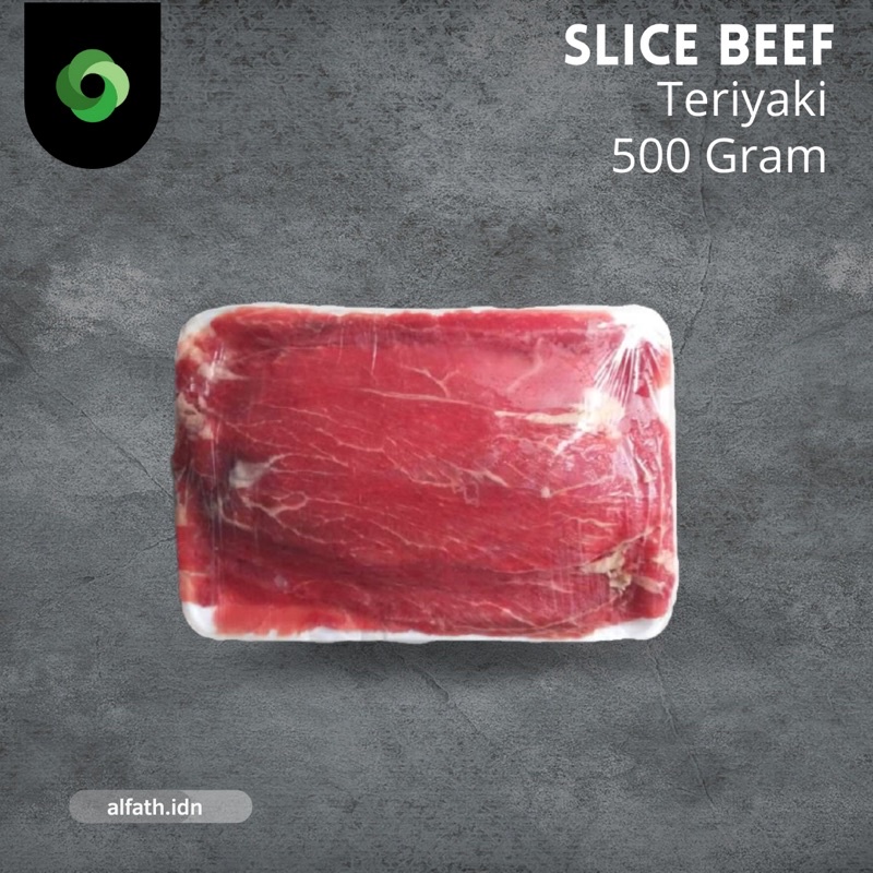 

TERIYAKI - 500 GRAM/ SLICE BEEF/ IMPORT BEEF/ FROZEN BEEF