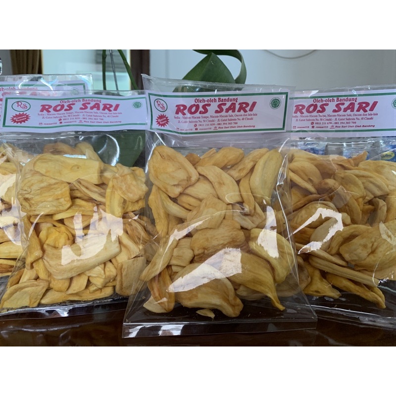 Keripik Nangka Manis 100Gr Oleh Oleh Bandung