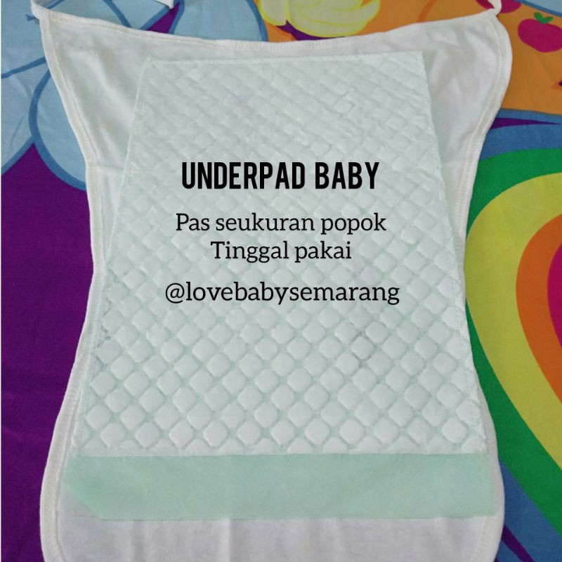 UNDERPAD PAS UKURAN POPOK isi 20 INSERT POPOK UNDERPAD BAYI BARU LAHIR POPOK ANTI BOCOR WATERPROOF ALAS OMPOL PERLAK BAYI SEKALI PAKAI CLODI DIAPERS MURAH PERLENGKAPAN BAYI