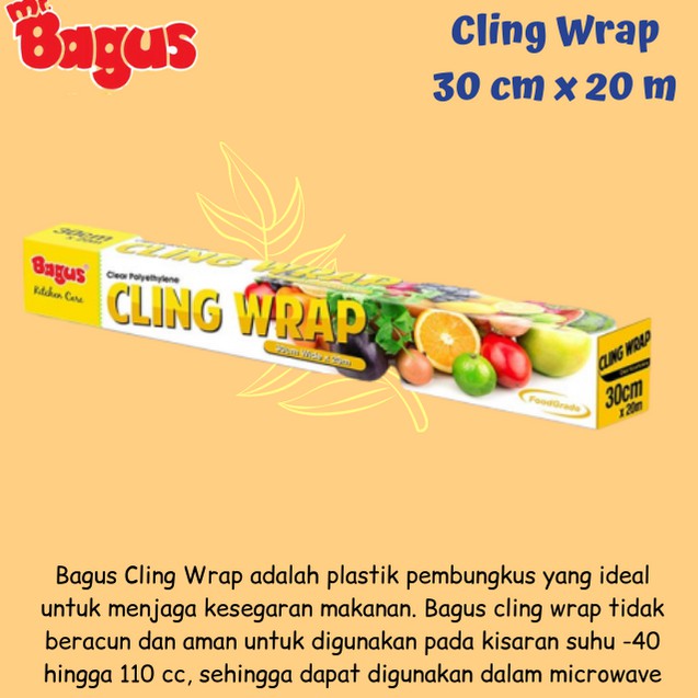 Bagus Cling Wrap Box - 30cm x 20m