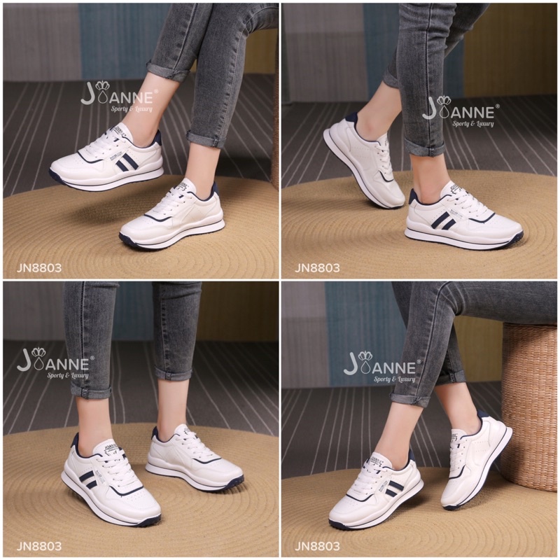 RESTOCK!! [ORIGINAL] JOANNE Sporty Sneakers Shoes Sepatu Wanita #JN8803 A