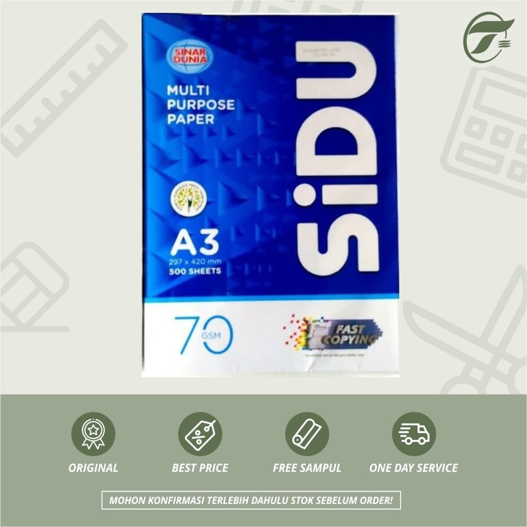 

KERTAS HVS A3 70 SINAR DUNIA