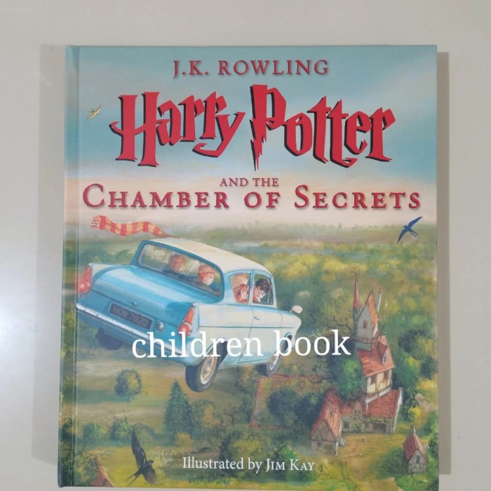 

MUST HAVE!! HARRY POTTER AND THE CHAMBER OF SECRETS ILLUSTRATED. TERBARU