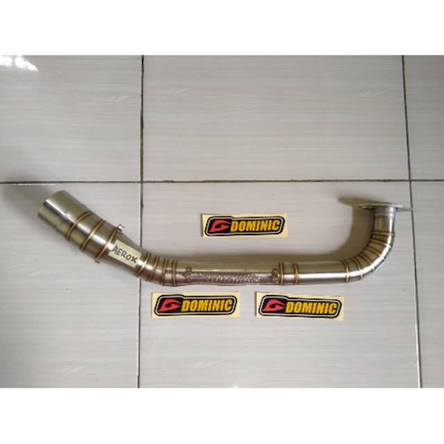 Leher knalpot aerox / header aerox