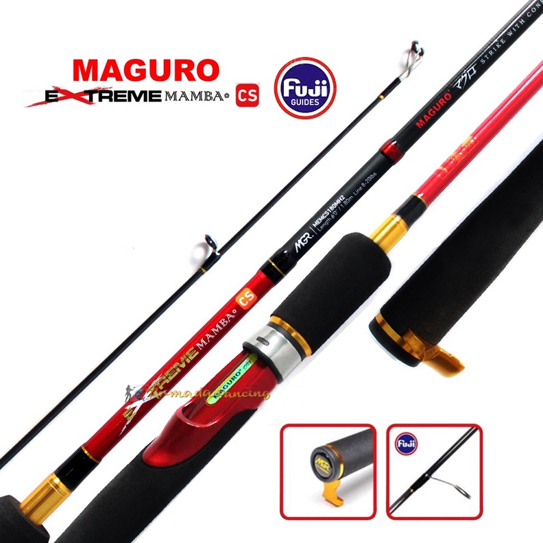 Joran Maguro EXTREME MAMBA CS I Joran Lomba I  Empang I Galatama Ikan Mas I Fuji Ring