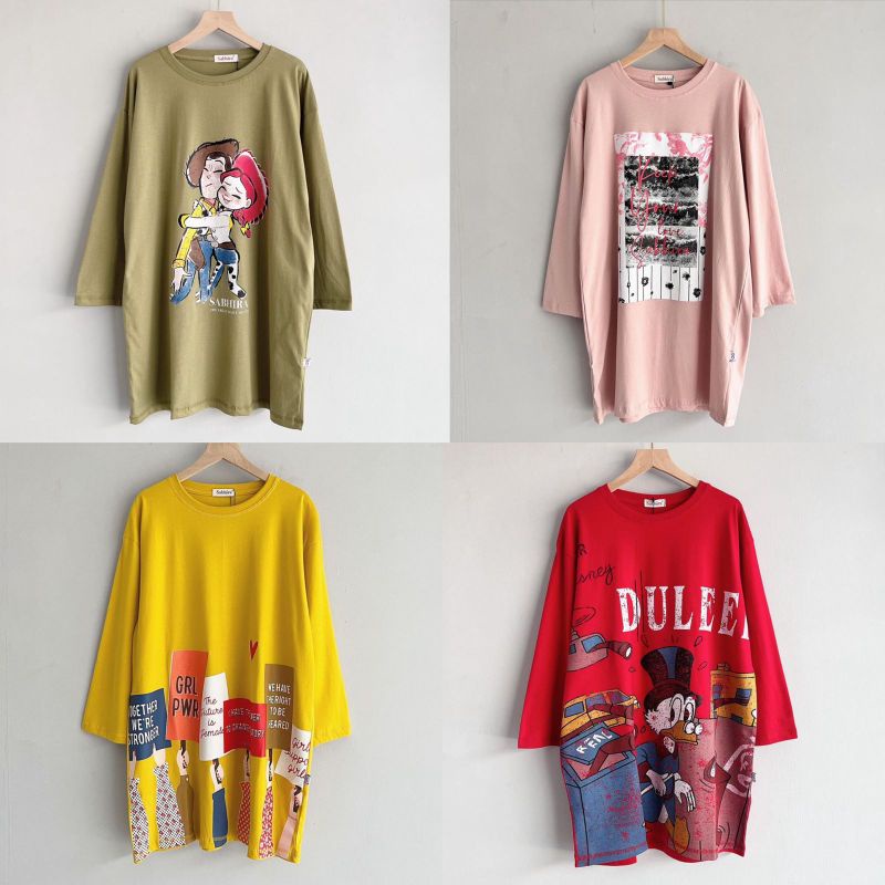 kaos freesize/oversize by sabhira