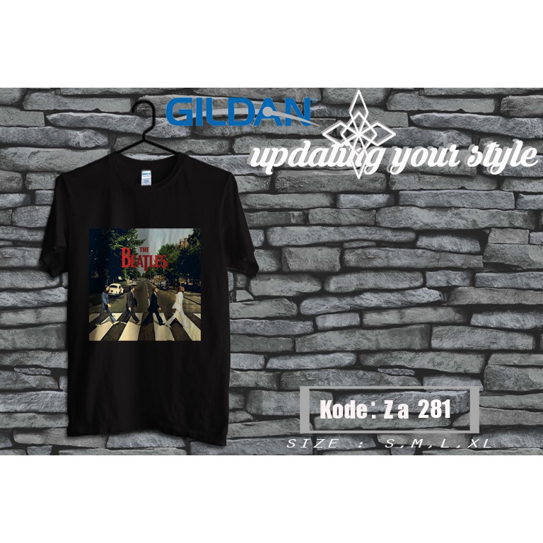 kaos the beatles original gildan za281