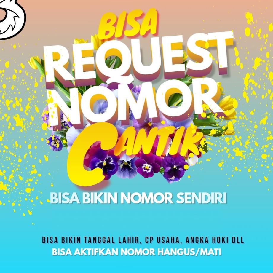 Hot Sell.. Request Nomor Khusus Nomor Tri (Desain Sendiri)