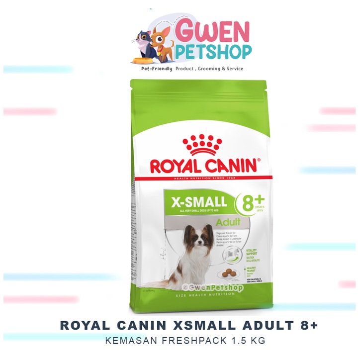 ROYAL CANIN XSMALL ADULT 8+ 1,5KG