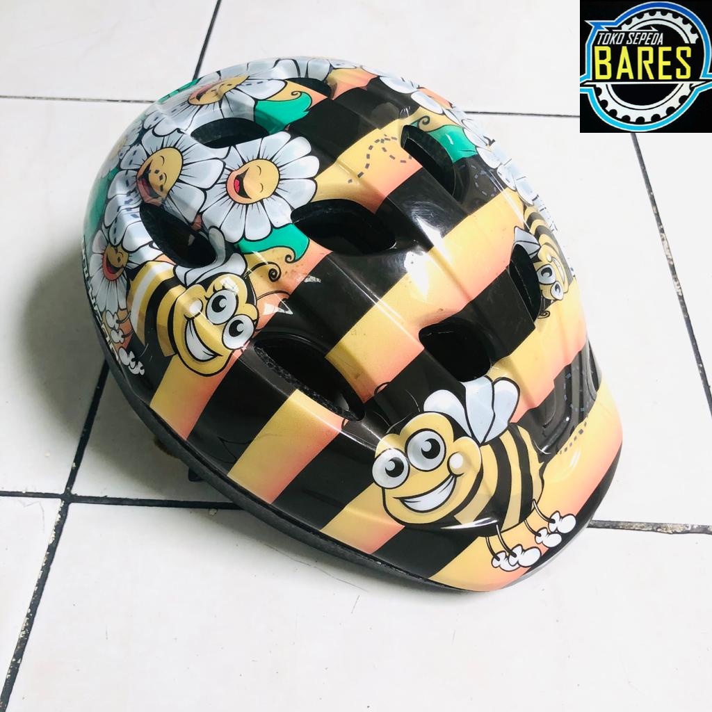 Helm Sepeda Anak Polygon Aero / Joie / Bee Yellow YJ-6