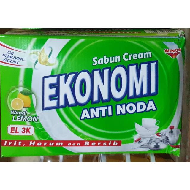Sabun Ekonomi 3kg / Sabun Cream Ekonomi Anti Noda  Oil Removing Agent  3kg