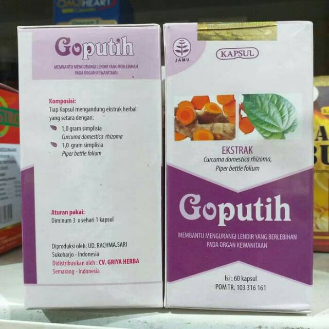 GOPUTIH Kapsul Herbal Untuk Mengatasi Keputihan