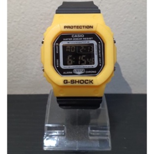 TERLARIS!!!JAM TANGAN PRIA G-SHOCK CASIO DW 5600 GS CASIO SEGI WARNA HITAM ANTI AIR DIGITAL one piece dw bunga dw loreng full hitam best seller ready stock TERIMA COD BAYAR DITEMPAT-HITAM-KUNING