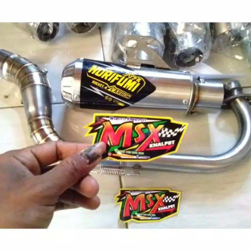 knalpot norifumi GTX matic Vario Beat Mio Fino dll