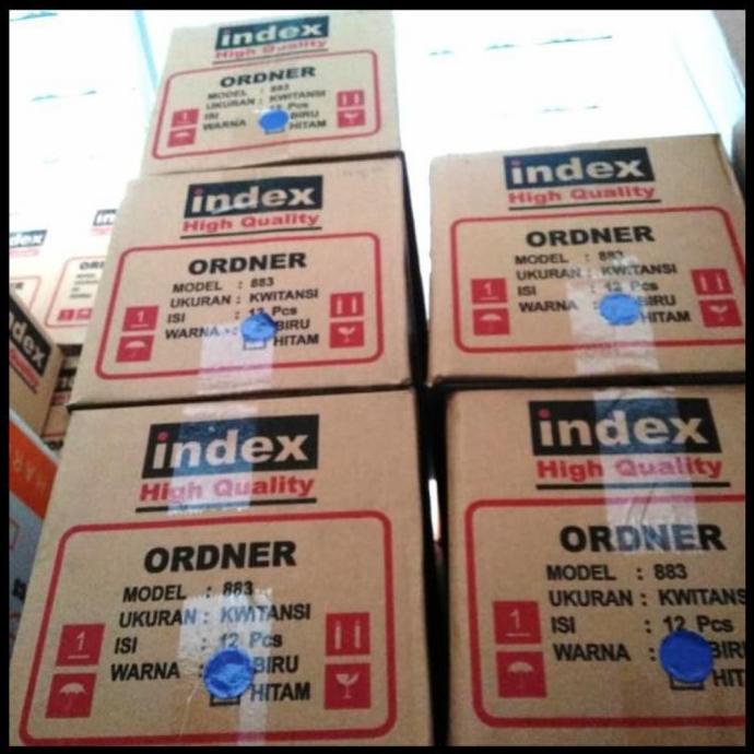 

Office & Stationery | Document Organizer | Odner Index Kwitansi 7Cm 1Dus Isi 12Bh Htm& Biru | Best Seller