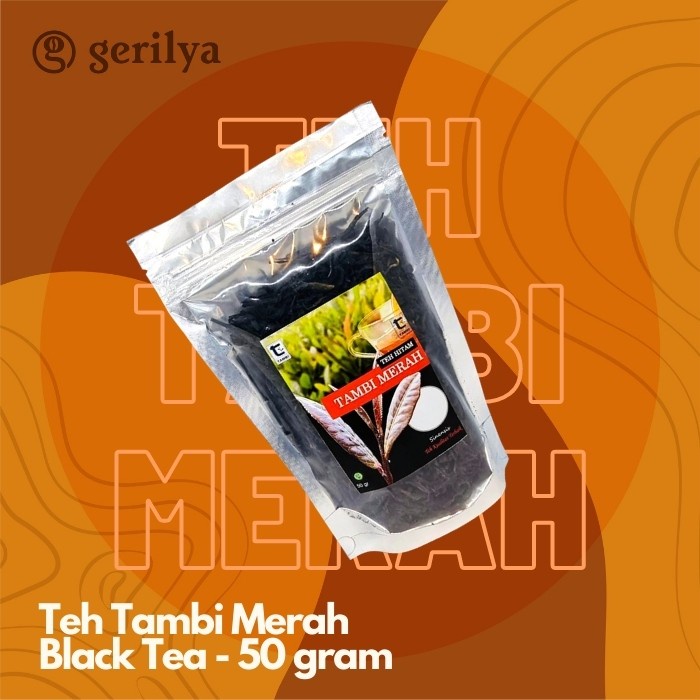 

MAKANAN & MINUMAN TEH TEH TAMBI MERAH WONOSOBO - LOOSE LEAF BLACK TEA HR12