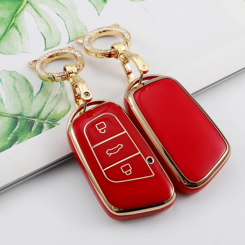 Casing Kunci Mobil 3 Tombol Bahan TPU Untuk Chery ANT EQ1 2019
