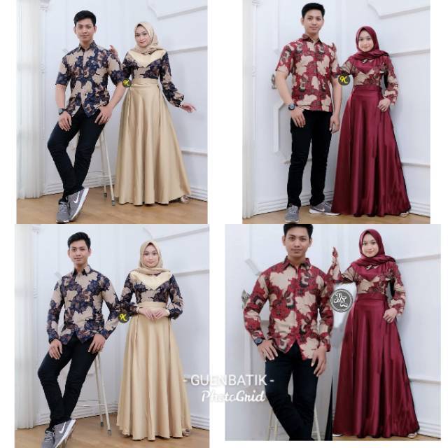 Couple gamis kombinasi KARYAKU best seller