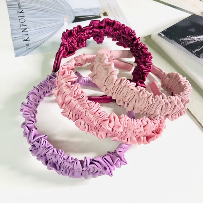 BANDO NAGITA/ BANDANA NAGITA/ BANDO SCRUNCHIE NAGITA/BANDO NAGITA SATUAN WARNA RANDOM