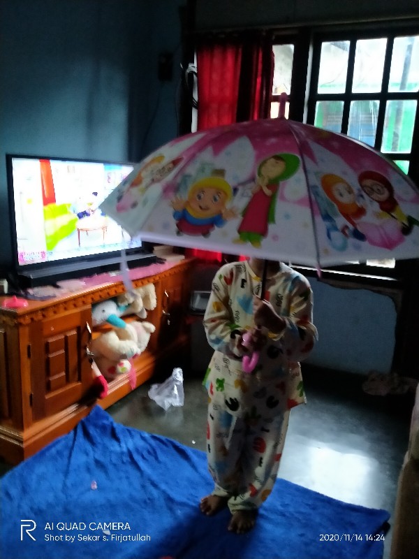 Pvc Payung Anak Motif Karakter Gambar Kartun