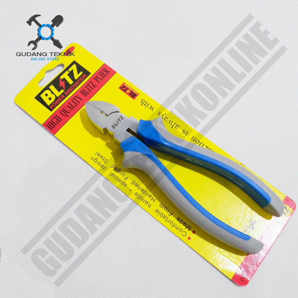 Blitz 290 / Tang Potong Blister Blitz Crome 6inch 8inch - Tang potong 6 inch 8 inch