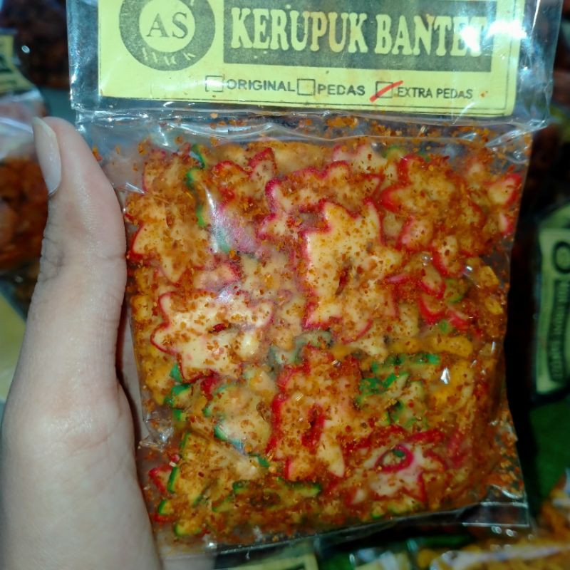 

kerupuk BINTANG Bantet / Krupuk bantet Jajanan dulu