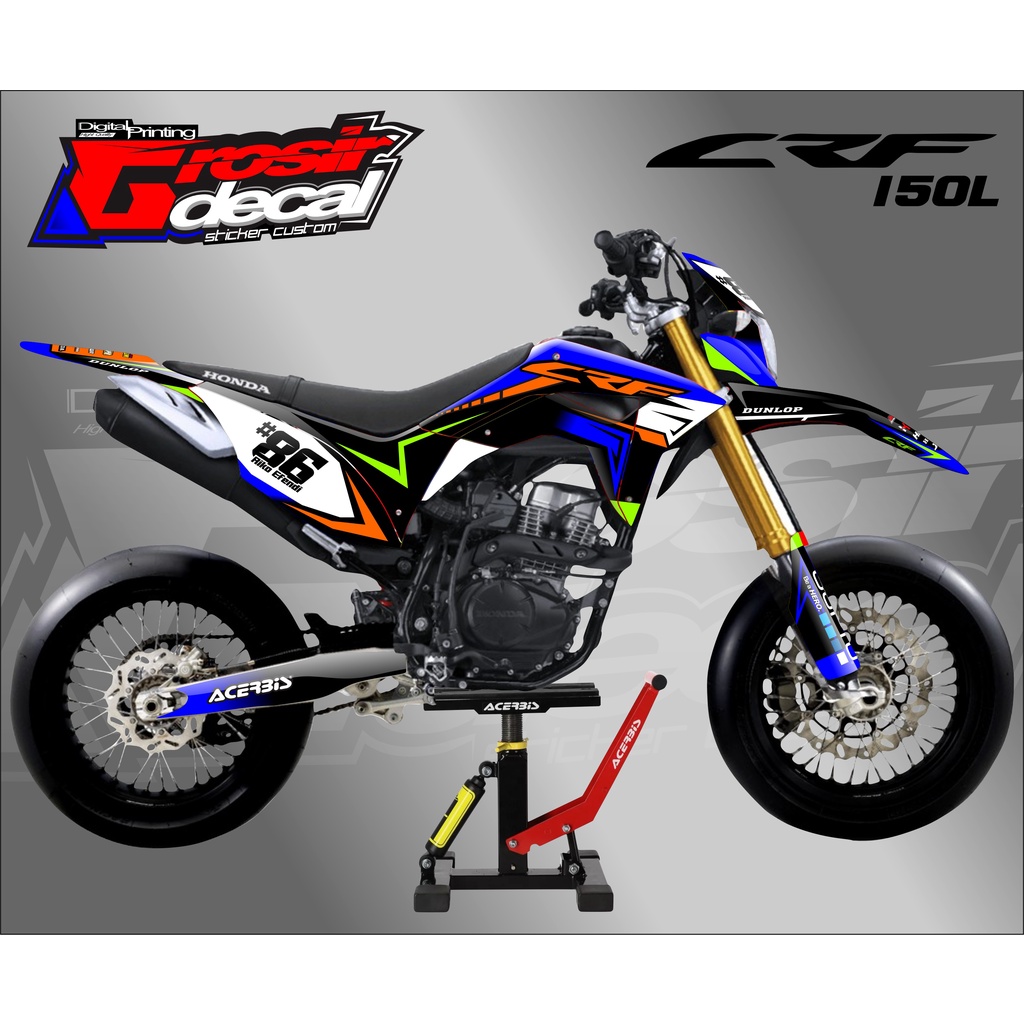 Decal CRF 150 L Fullbody Free Custom Dekal CRF 150 L fullbody