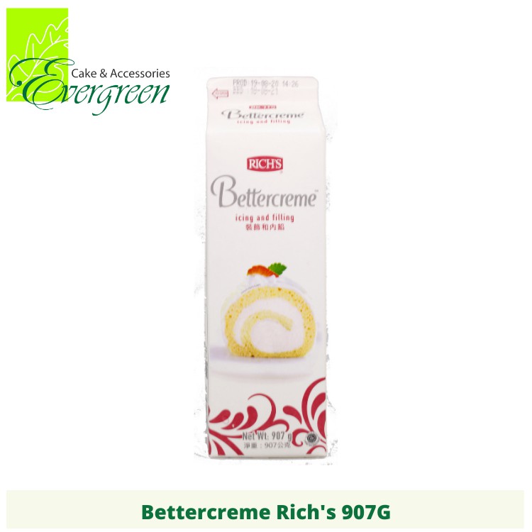

Bettercreme Pengganti Butter Cream Nabati Rich's 907G