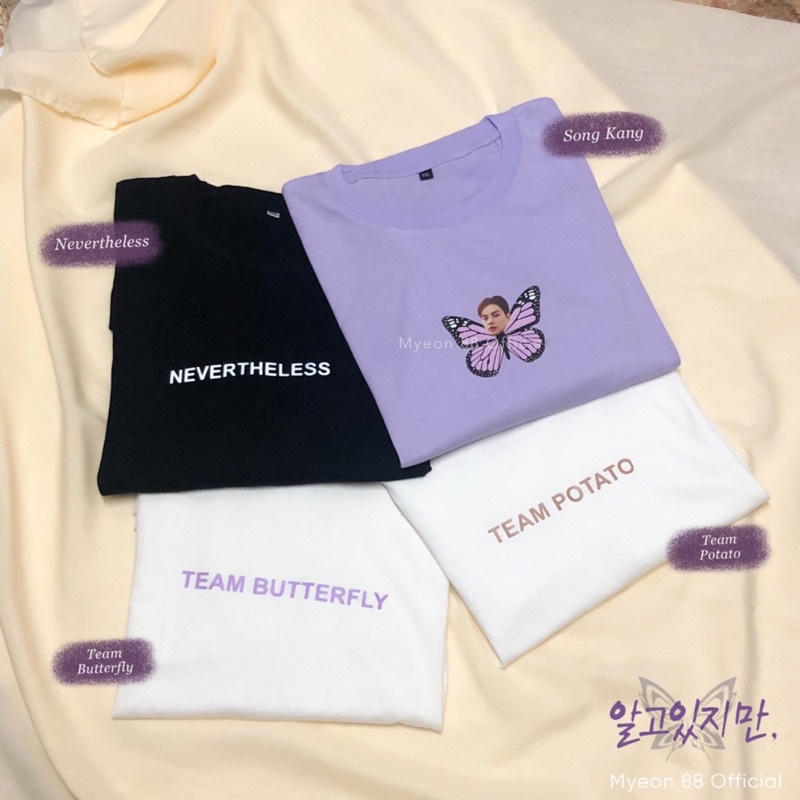 Nevertheless  Tshirt | Nevertheless Merchandise | Kaos Nevertheless | Song Kang