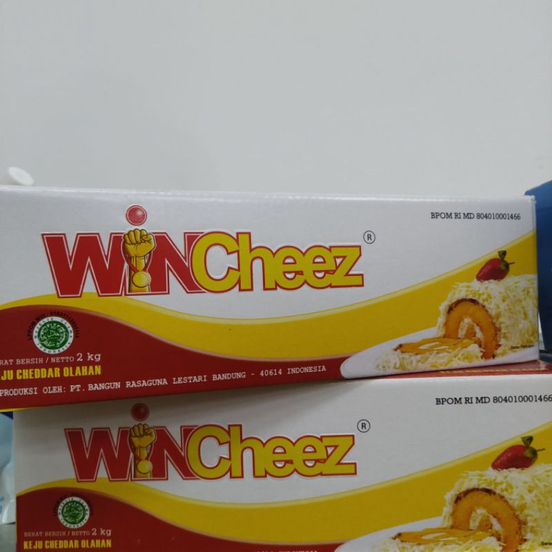 

Keju Cheddar Wincheez 2 kg / Keju Batang / Block Cheese / Cheddar Olahan / Processed Cheddar Cheese