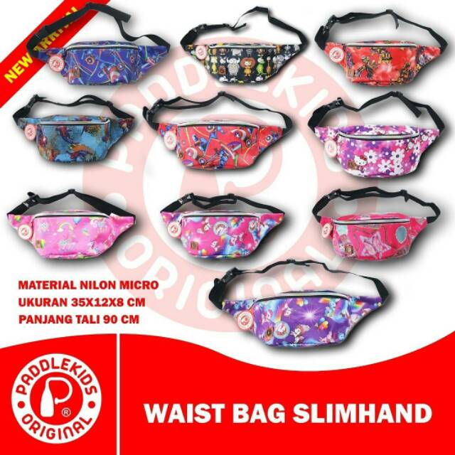 Tas Waistbag Anak Waterproof Tas Selempang Anak