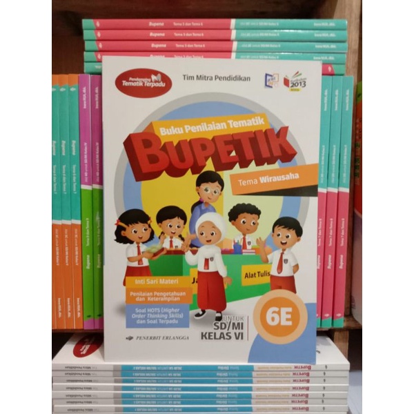 BUPETIK 6A 6B 6C 6D 6E SD/MI Kelas 6 K13 Revisi Erlangga | Lazada Indonesia