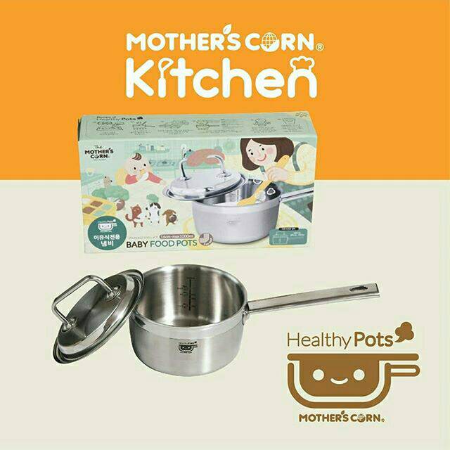 Mother's Corn Baby Food Pots / Mothers Corn Panci Masak Stainless Steel