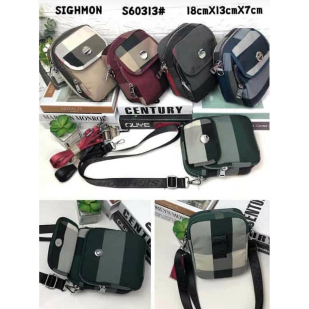 Tas slempang import merk sighmon