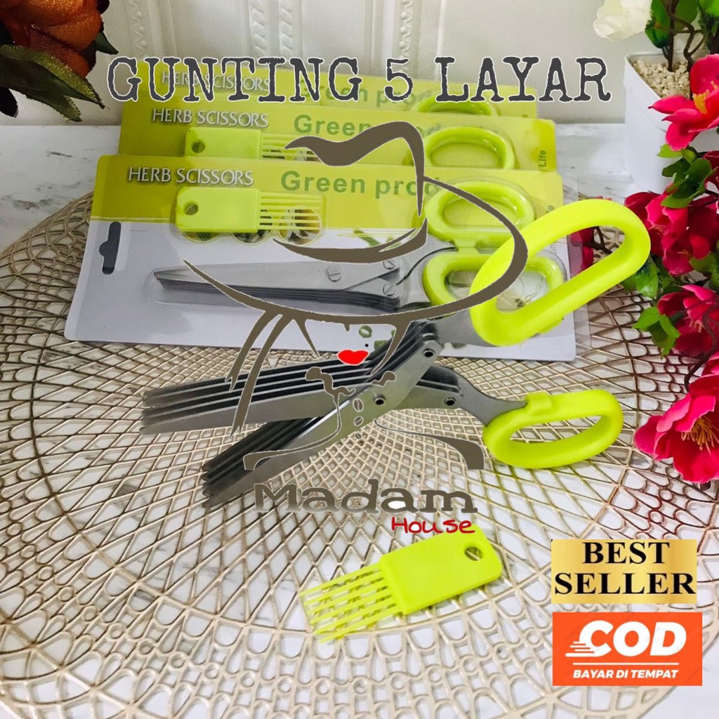

MH GUNTING SAYUR 5 LAYER / GUNTING MULTIFUNGSI