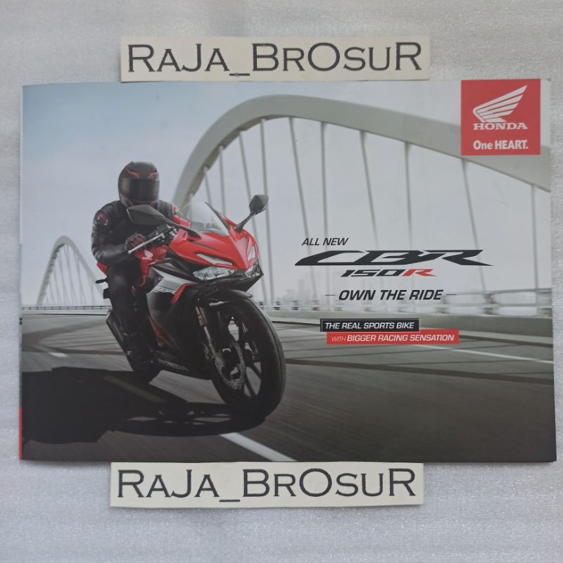 Poster brosur Honda all new CBR 150 R
