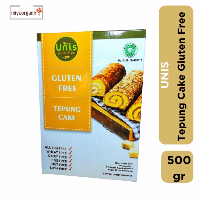 

PROMO [COD] Tepung Cake Gluten Free /UNIS Gluten Free 500gr